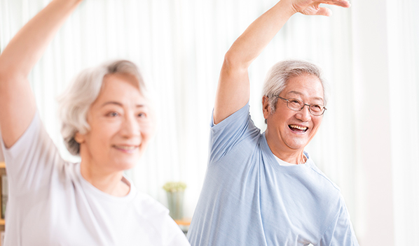 아침체조, 레크레이션 등 신체기능 증진 프로그램